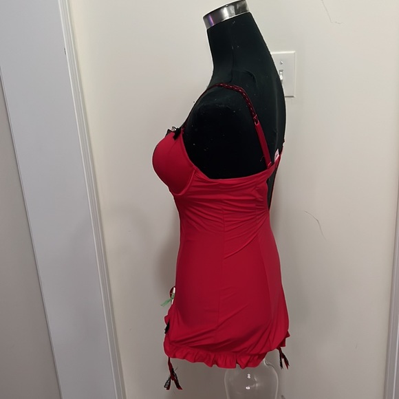 La Vien En Rose Christmas Boxing Day Sleepover Flattering lingerie Size large - Picture 7 of 13